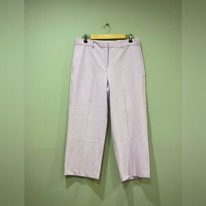 Lilac Rachel Zoe High Rise Trousers Size 8 NWT